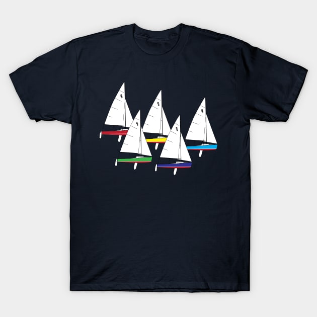 Day Sailer - O'Day Day Sailer T-Shirt by CHBB